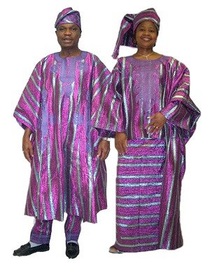 Aso Oke for Couple mcc-1112