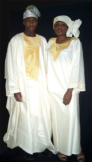 Agbada and Buba for Couple mcc-3008